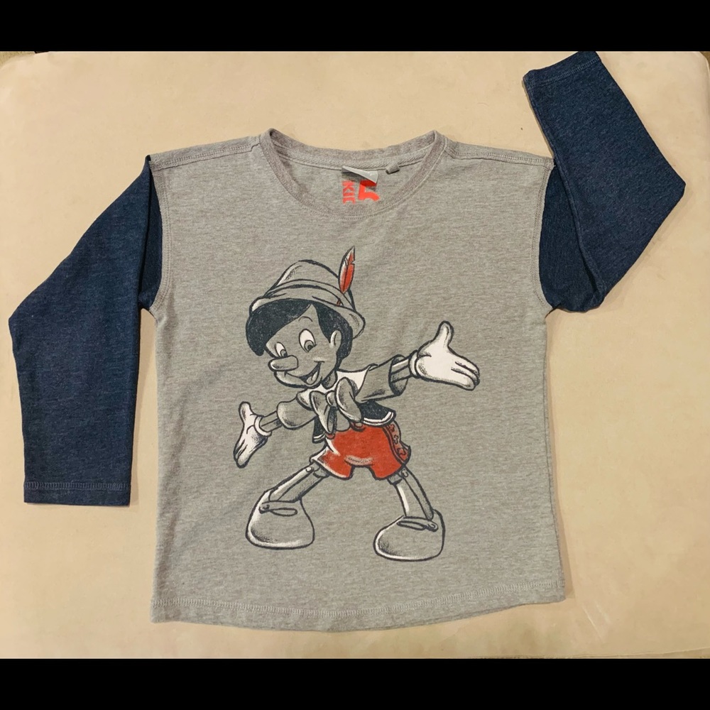 Disney•Boys 5•Pinocchio Shirt